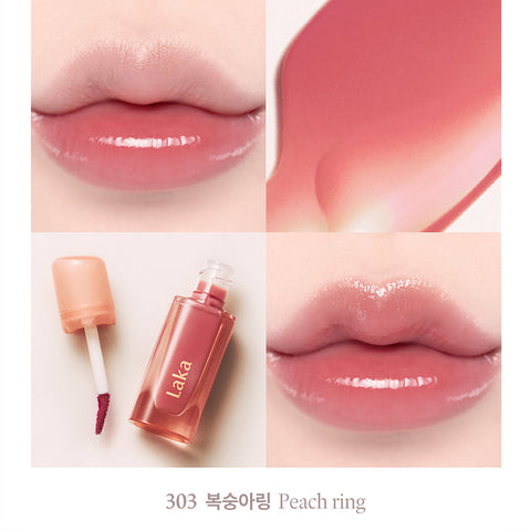 Laka Jelling Nude Gloss 303 Peach Ring