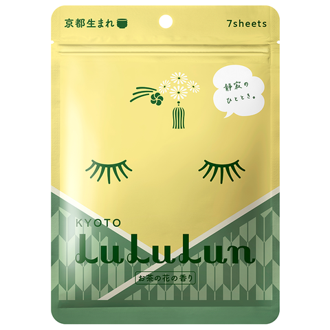 [LuLuLun] Premium Sheet Mask Kyoto Green Tea (7pcs)