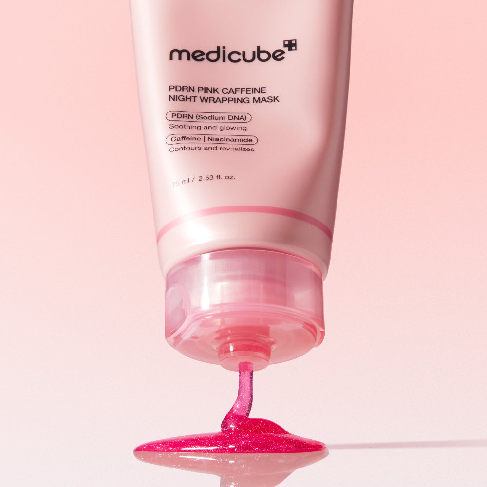 [medicube] PDRN Pink Caffeine Night Wrapping Mask