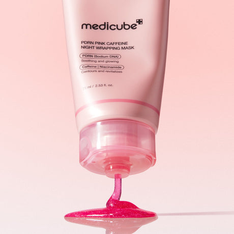 [medicube] PDRN Pink Caffeine Night Wrapping Mask