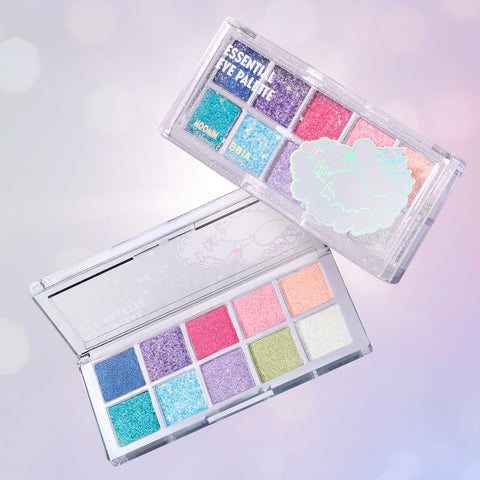 Bbia x Moomin Collab Essential Eye Palette 04 Your Moomin luomiväripaletti Niiskuneiti ja Muumipeikko hologrammi pakkaus