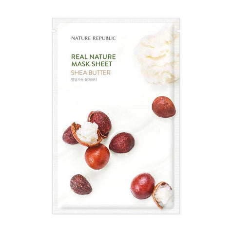 [Nature Republic] Real Nature Shea Butter Mask Sheet