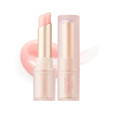 [Nature Republic] By Flower Shine Tint Balm 01 Pure Pink (EXP. 31.1.2026)