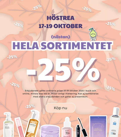 HELA SORTIMENTET -25%