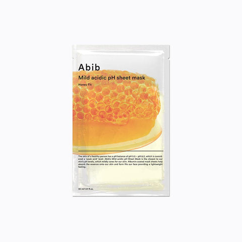 [Abib] Mild Acidic pH Sheet Mask Honey Fit