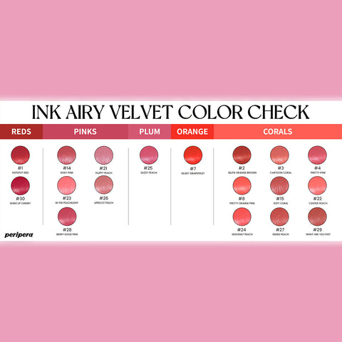 [Peripera] Ink Airy Velvet Tint