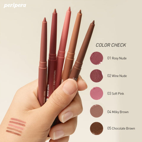 Peripera Ink Velvet Lip Liner kaikki sävyt