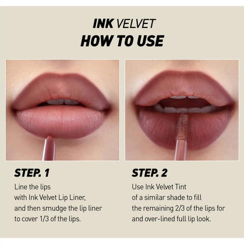 Peripera Ink Velvet Lip Liner käyttöohje