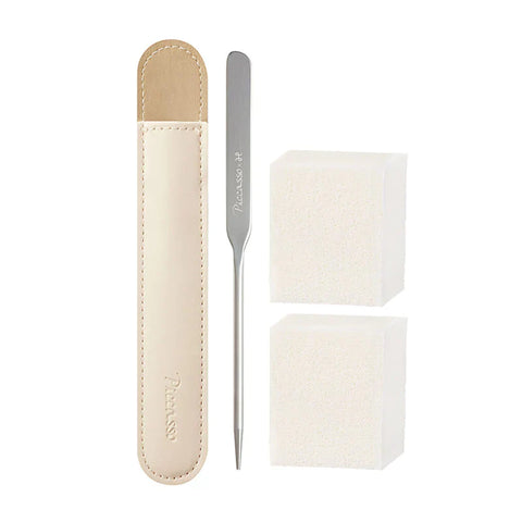 [PICCASSO] Makeup Spatula + Sponge 2P Set