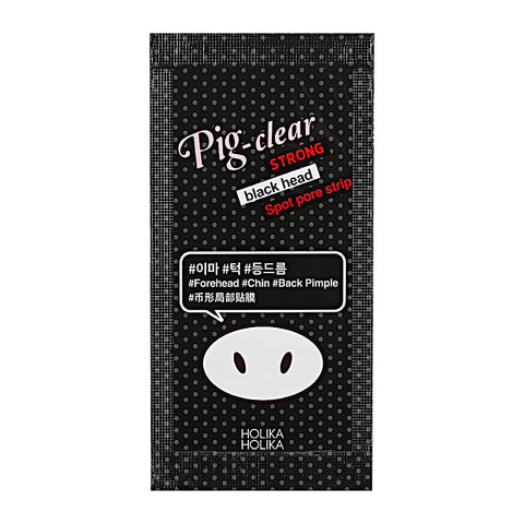 [Holika Holika] Pig Nose Clear Strong Blackhead Spot Pore Strip (6pc)