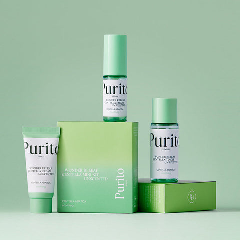 [Purito Seoul] Wonder Releaf Centella Mini Kit Unscented