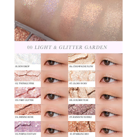 Romand Better Than Palette paletti 00 Light and Glitter Garden