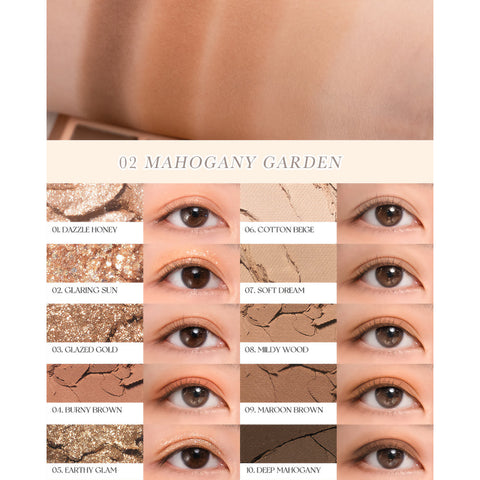 Romand Better Than Palette paletti 02 Mahogany Garden