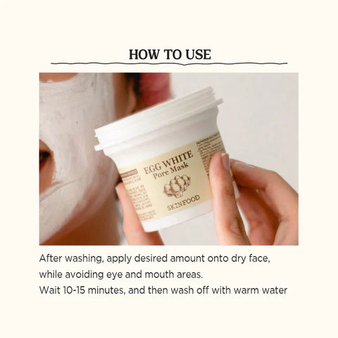 [Skinfood] Egg White Pore Mask