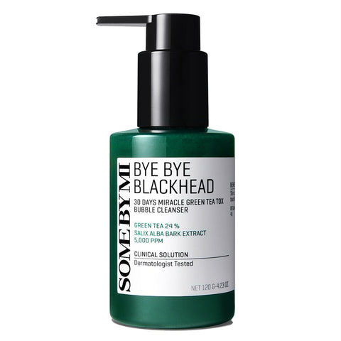 [Some By Mi] Bye Bye Blackhead 30 Days Miracle Green Tea Tox Bubble Cleanser