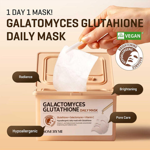 [Some By Mi] Galactomyces Glutathione Daily Mask (30ea)