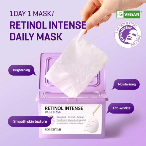 Some By Mi Retinol Intense Daily Mask 30 kpl info