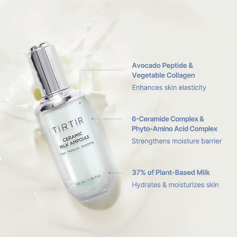 Tirtir Ceramic Milk Ampoule ainesosat info 1