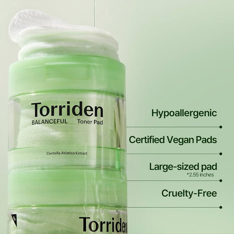 Torriden Balanceful Cica Toner Pad