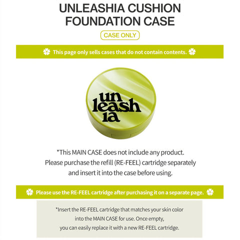 [Unleashia] Cushion Foundation Case