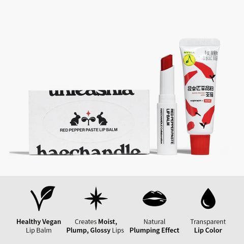 Unleashia Red Pepper Paste Lip Balm + chilitahna tuotekuva