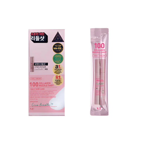 [VT Cosmetics] Collagen Reedle Shot 100 Stick Pouch (10pcs)