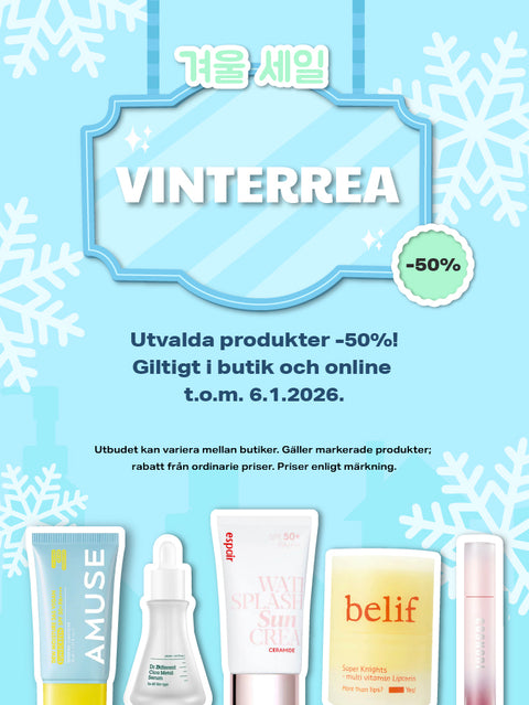 Vinterrea, utvalda produkter -50%